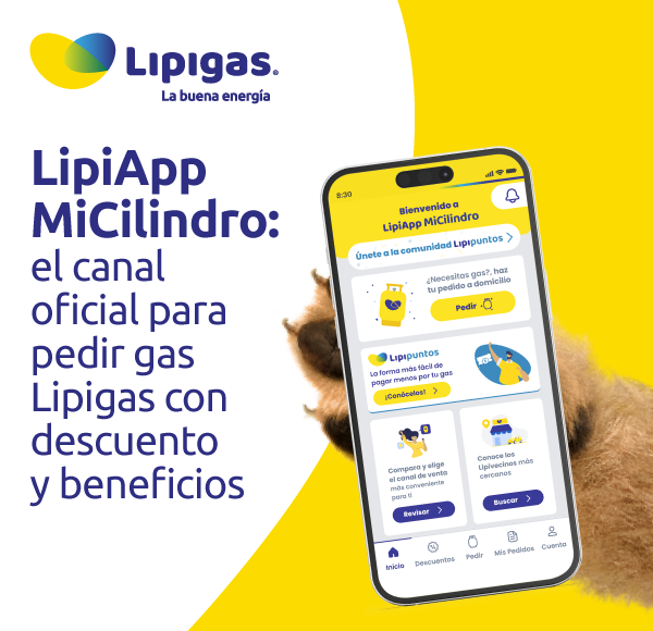 LipiApp MiCilindro; Fácil y rápido, con descuentos y beneficios