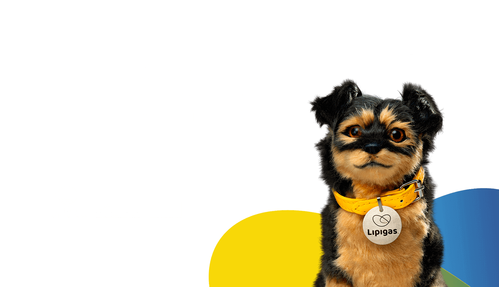 Perrito Lipigas en el footer