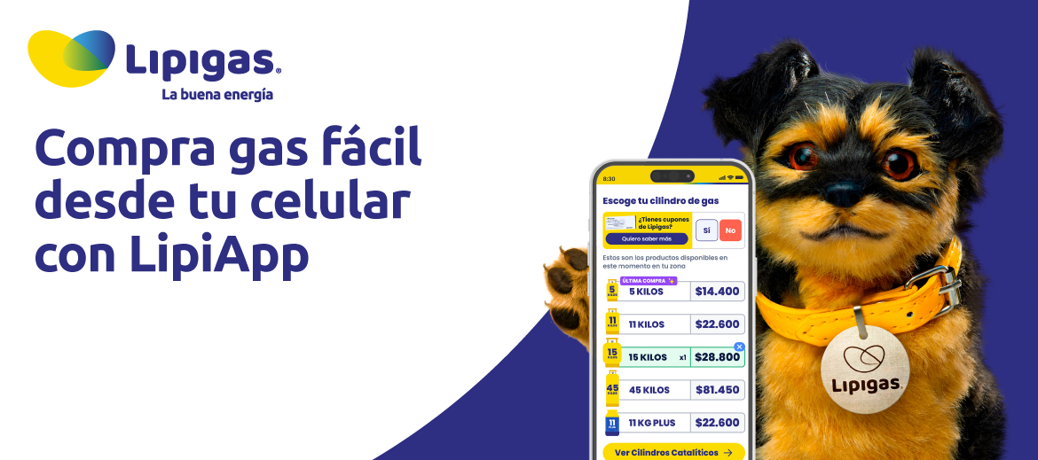 Compra gas desde tu celular: guía rápida para usar la LipiApp