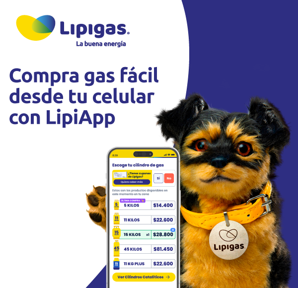 Compra gas desde tu celular: guía rápida para usar la LipiApp